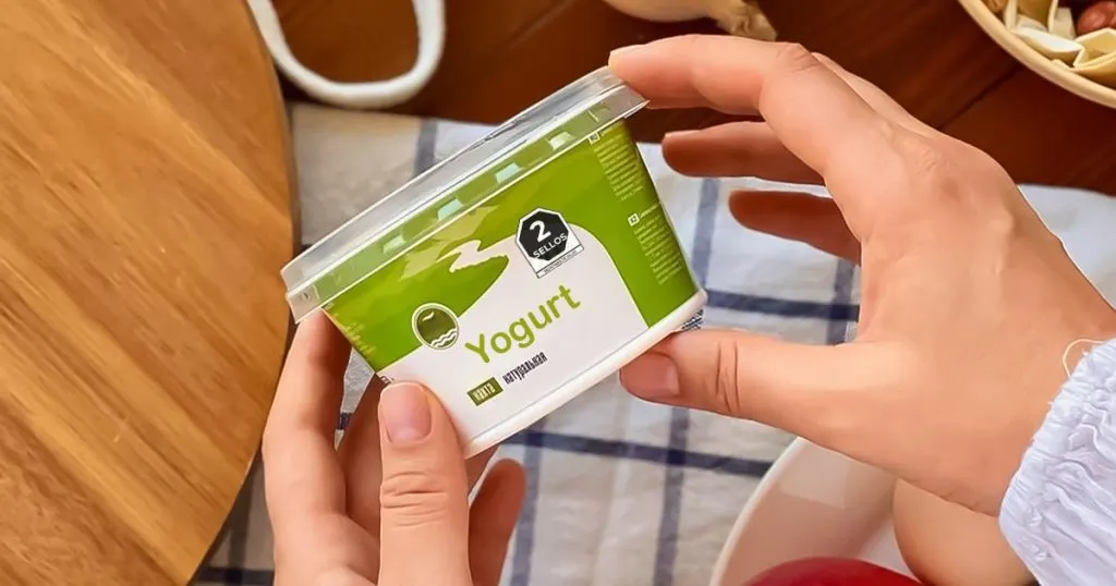 Ejemplo de un producto que muestra este etiquetado.